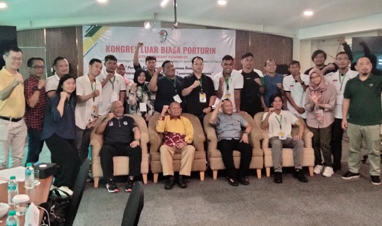 KONGRES LUAR BIASA PORTURIN – HOTEL HORISON ULTIMA MENTENG JAKARTA, 4 – 5 NOVEMBER 2023, YANG DIIKUTI 12 PROVINSI